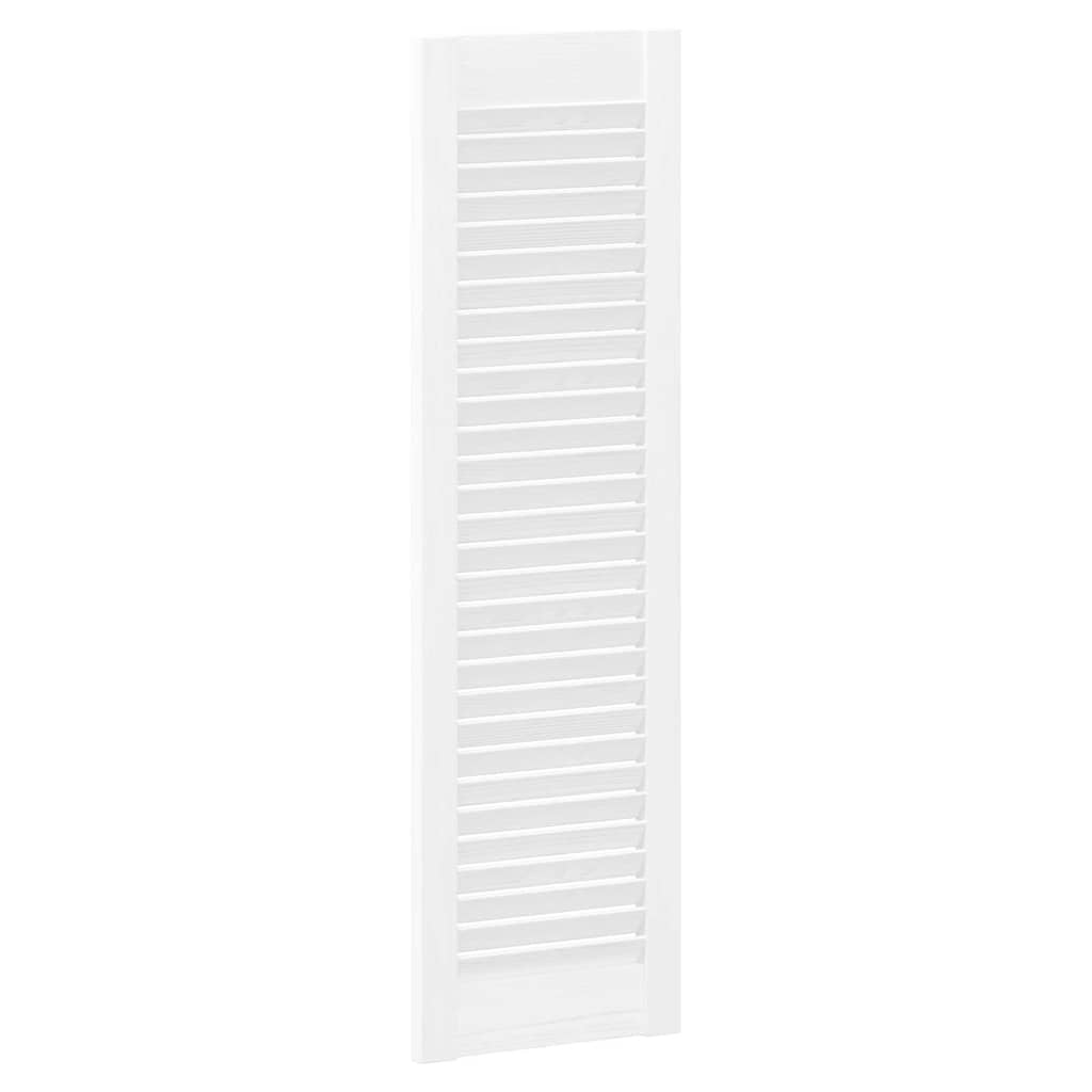 Vrata ormarića Louvred Dizajn 4 kom bijela 99x29,5 cm