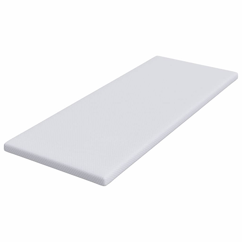 Nadmadrac od memorijske pjene 80 x 200 cm Thick Mekano Bijela