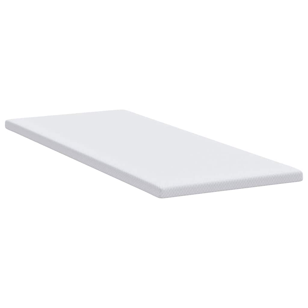 Nadmadrac od memorijske pjene 80 x 200 cm Thick Mekano Bijela