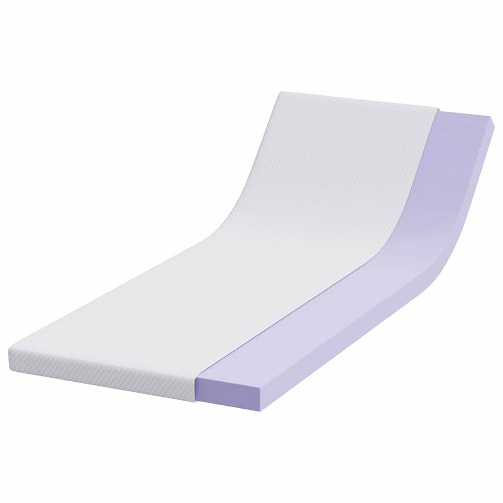 Nadmadrac od memorijske pjene 80 x 200 cm Thick Mekano Bijela