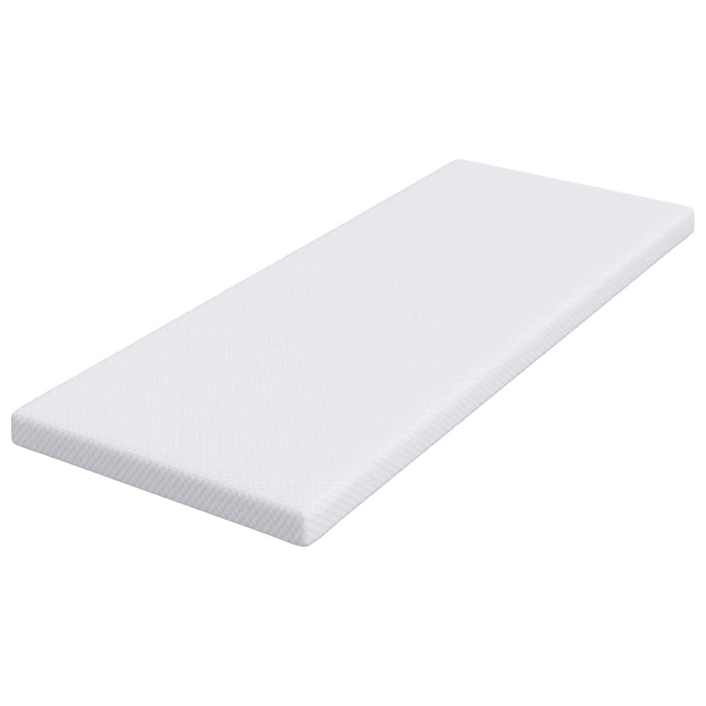 Nadmadrac od memorijske pjene 80 x 200 cm Thick Mekano Bijela