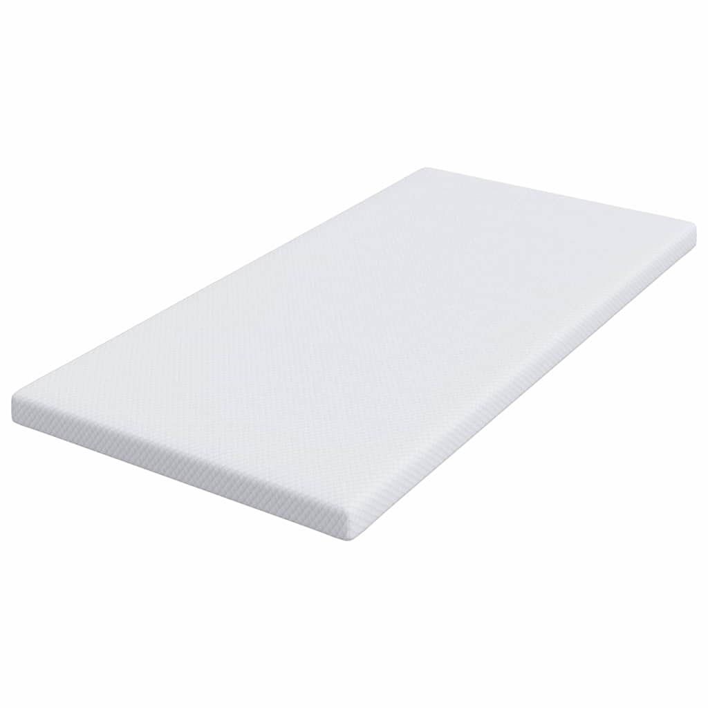 Nadmadrac od memorijske pjene 90 x 200 cm Thick Mekano Bijela