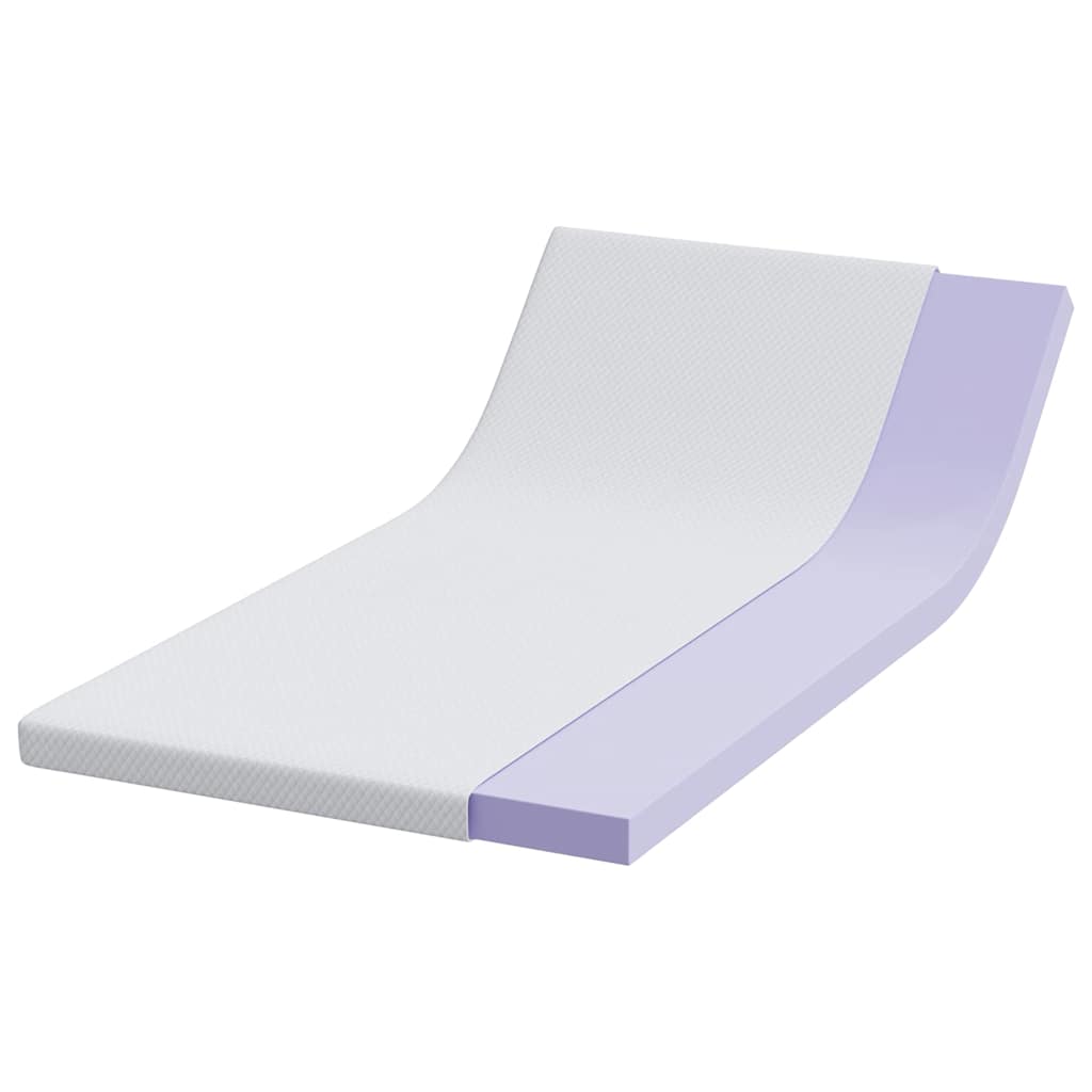 Nadmadrac od memorijske pjene 100 x 200 cm Thick Mekano Bijela