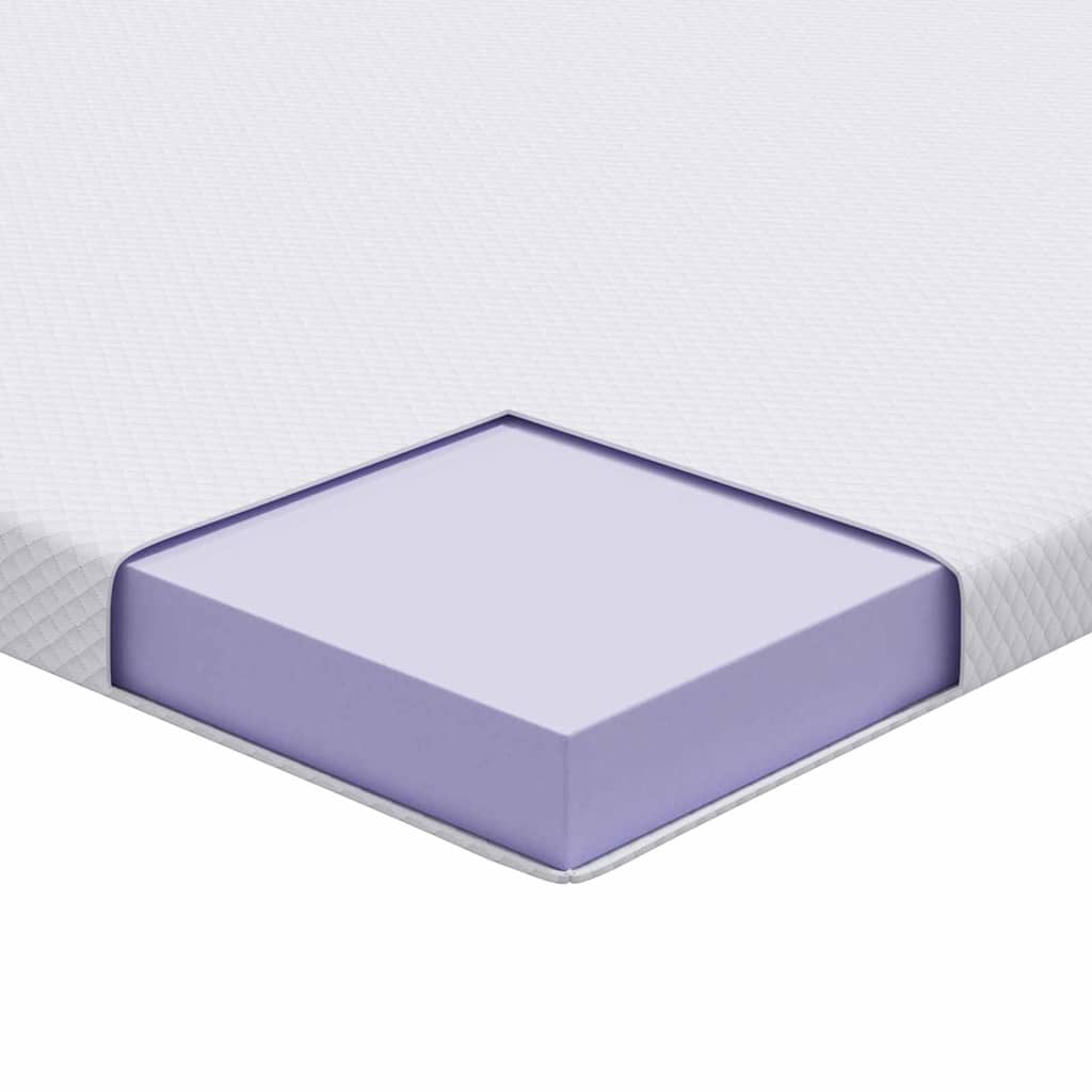 Nadmadrac od memorijske pjene 200 x 200 cm Thick Mekano Bijela