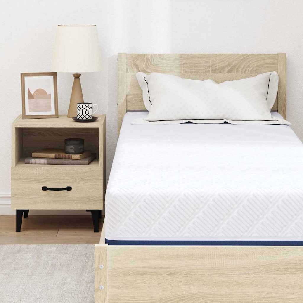 Madrac Bijela i Plava 70 x 200 cm Žakar tkanina