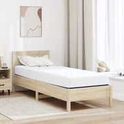 Madrac Bijela i Plava 80 x 200 cm Žakar tkanina