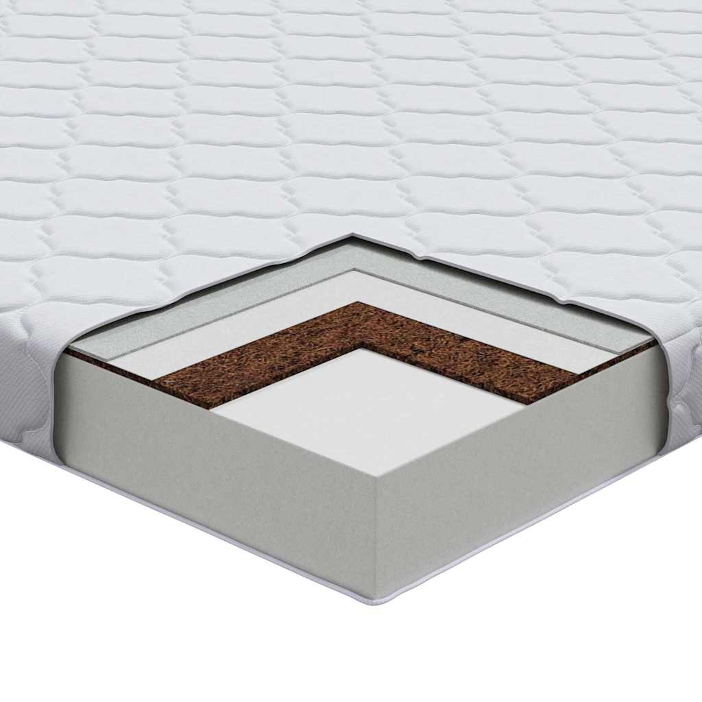 Madrac Bijelo 70 x 140 cm Žakar tkanina