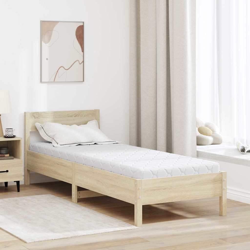 Madrac Bijelo 80 x 200 cm Žakar tkanina