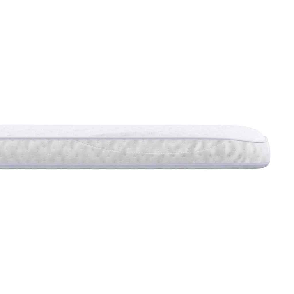 Nadmadrac Bijelo 70 x 200 cm Pleteno platno