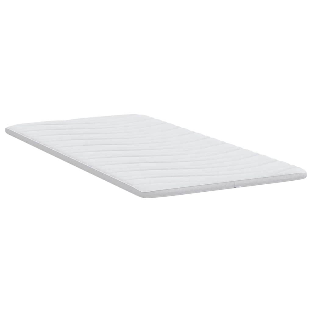 Nadmadrac Bijelo 90 x 200 cm Pleteno platno