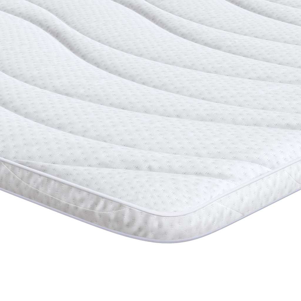 Nadmadrac Bijelo 80 x 200 cm Pleteno platno