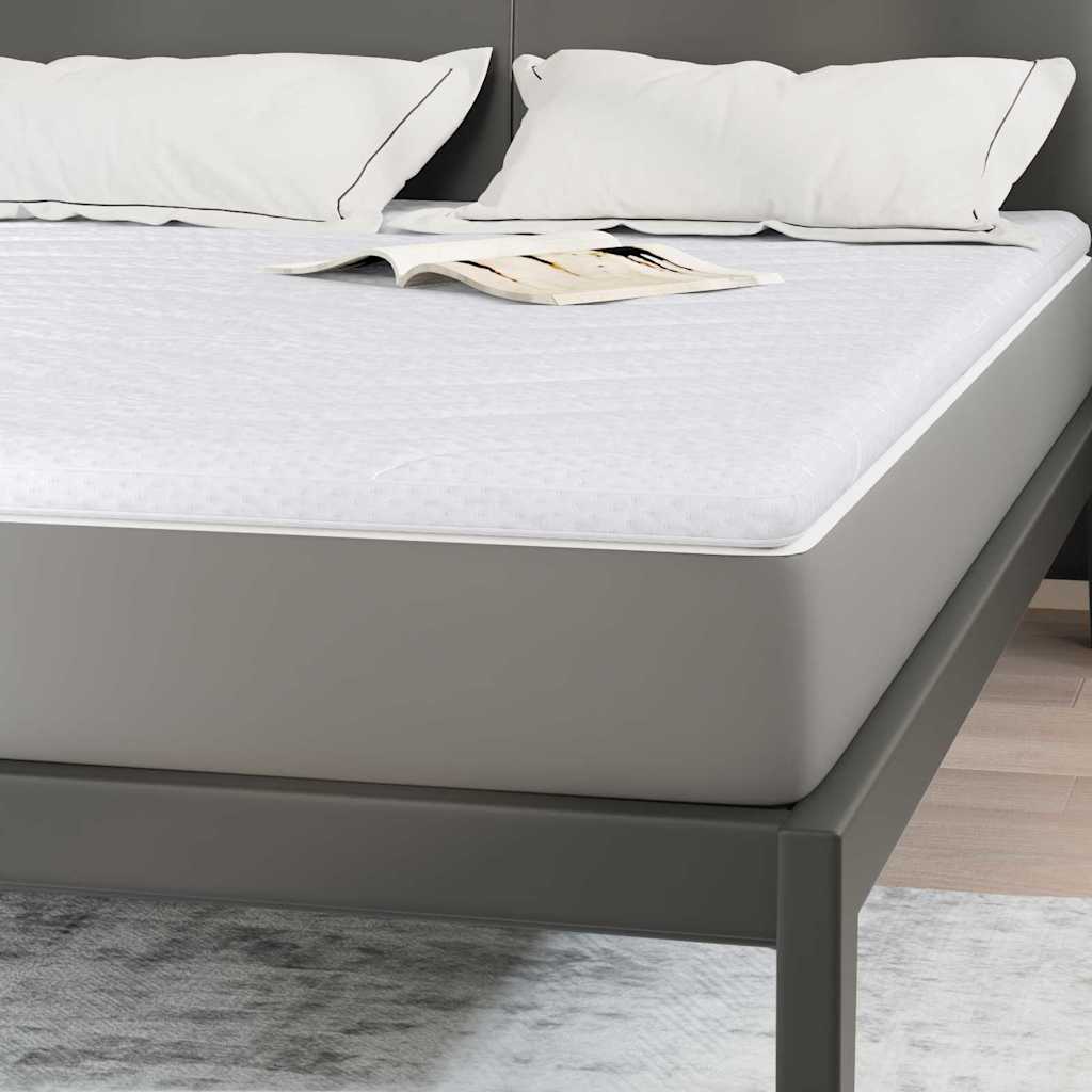 Nadmadrac Bijelo 140 x 190 cm Pleteno platno