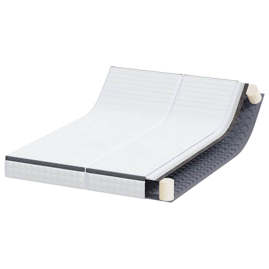 Madrac 2 pcs Bijela i siva 70 x 200 cm Bonell opruga