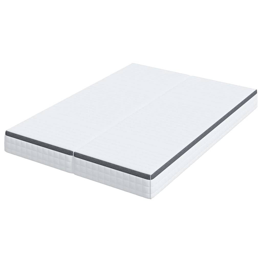 Madrac 2 pcs Bijela i siva 70 x 200 cm Bonell opruga