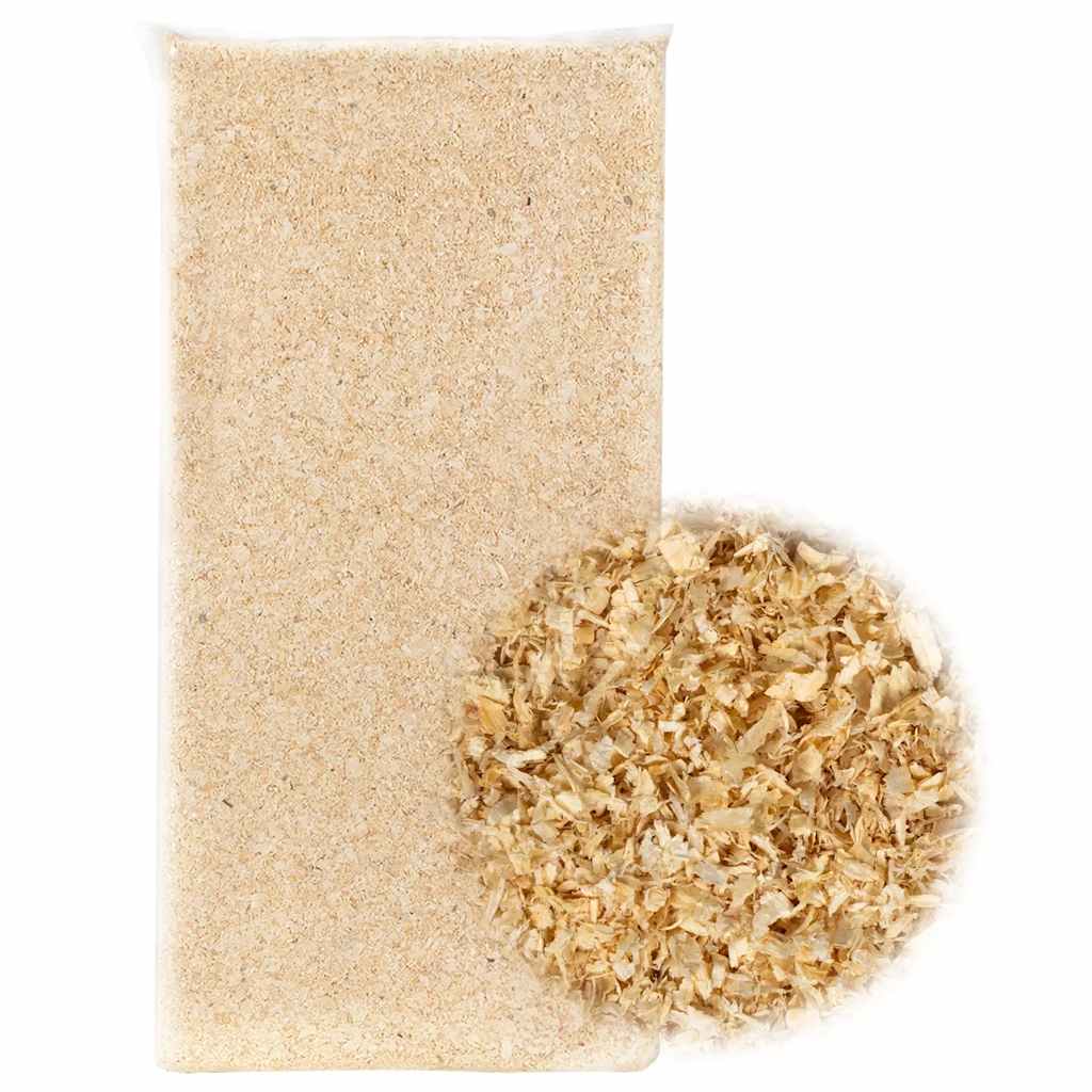 Drvena strugotina za životinjsku posteljinu Meko drvo 24 kg
