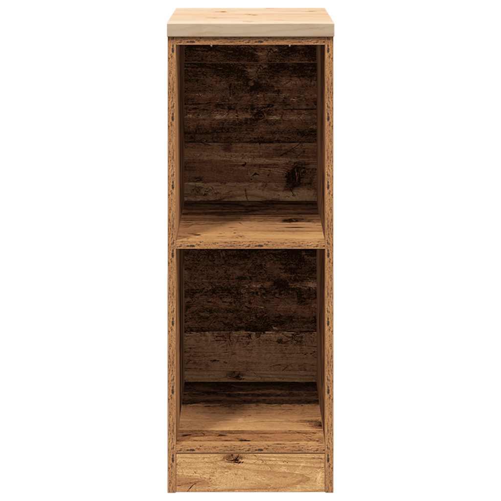 Garažni ormar za odlaganje 30x51x85 cm masivne borovine