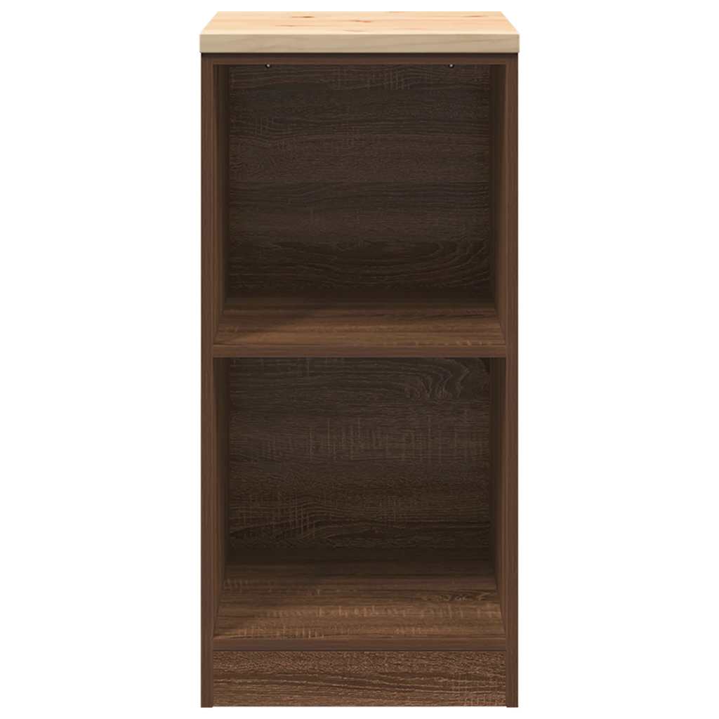 Garažni ormar za odlaganje 40x51x85 cm masivne borovine