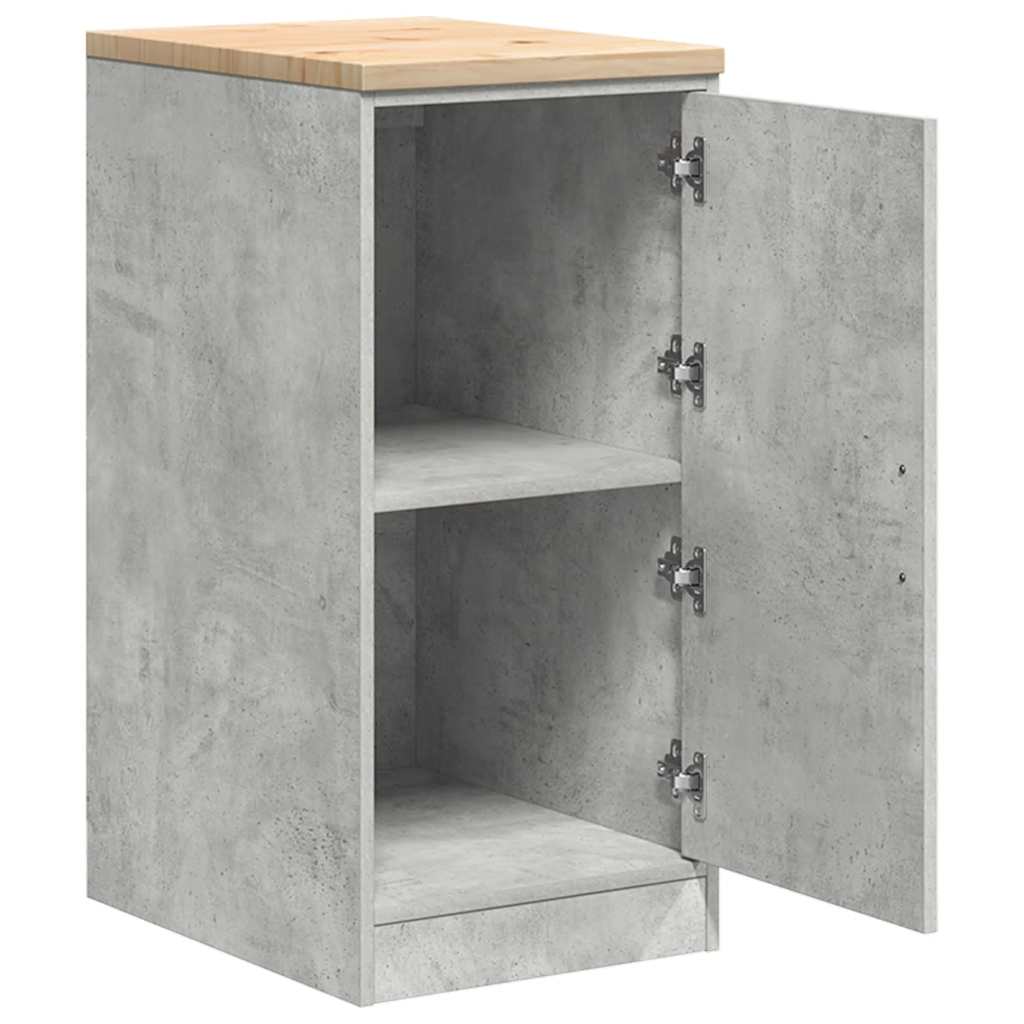 Garažni ormar za odlaganje 40x51x85 cm masivne borovine