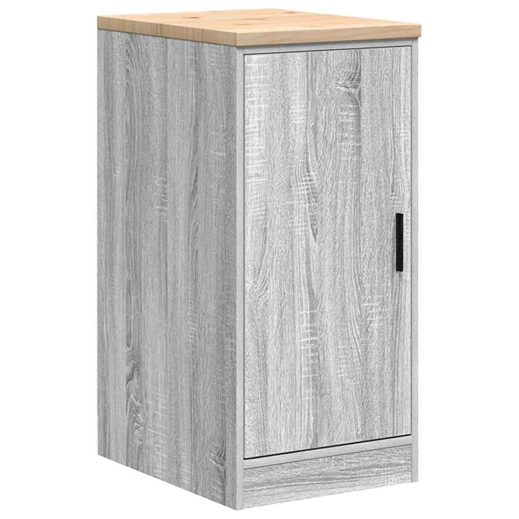 Garažni ormar za odlaganje 40x51x85 cm masivne borovine