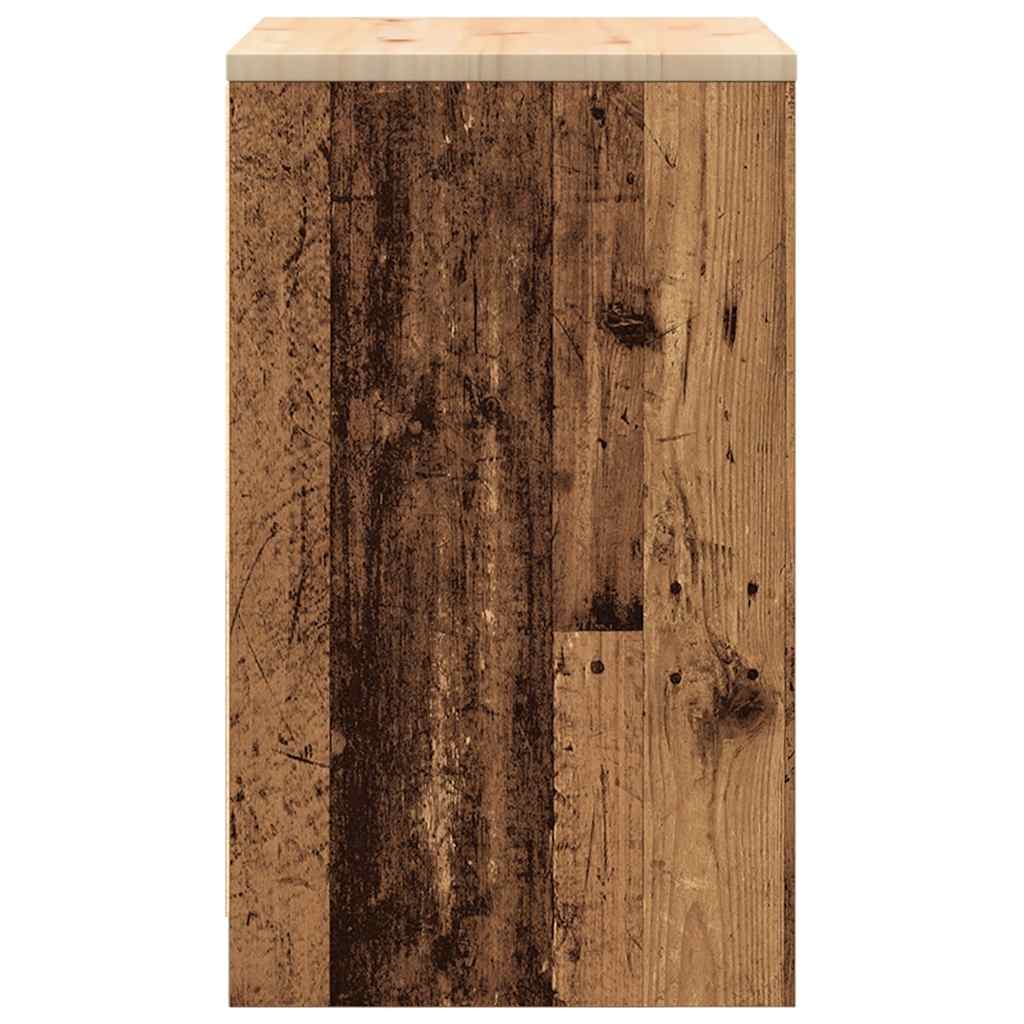 Garažni ormar za odlaganje 60x51x85 cm masivne borovine