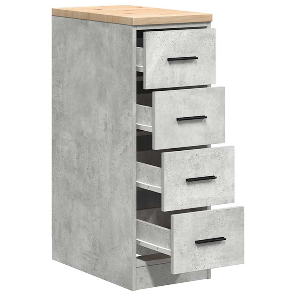 Garažni ormar za odlaganje 30x51x85 cm masivne borovine
