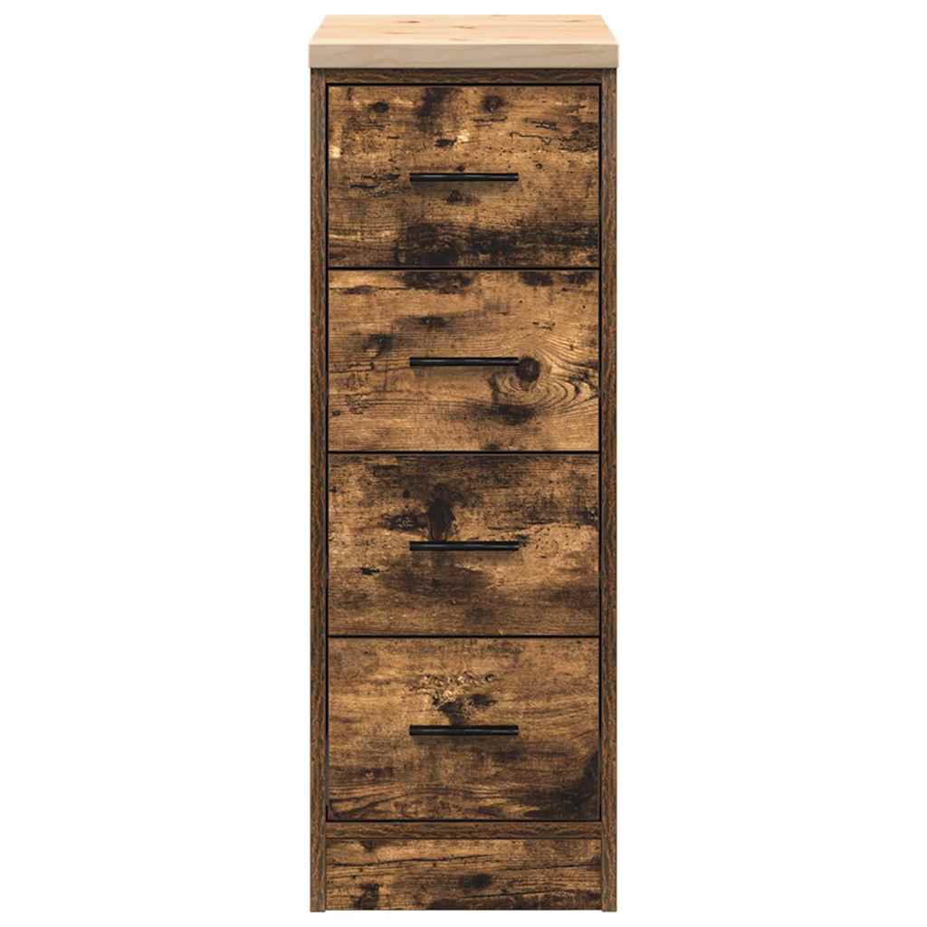 Garažni ormar za odlaganje 30x51x85 cm masivne borovine