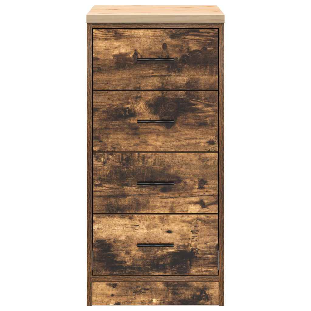 Garažni ormar za odlaganje 40x51x85 cm masivne borovine