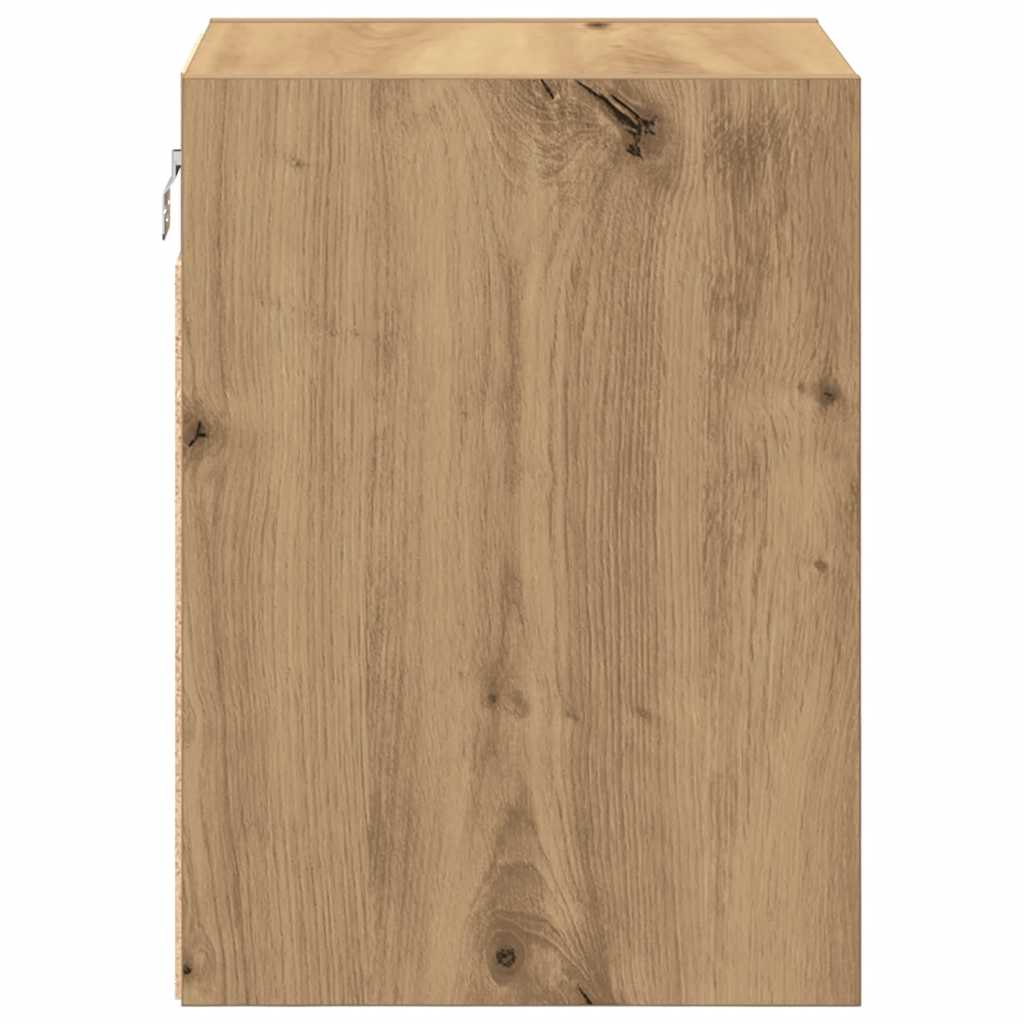 Garažni zidni ormarić Artisan hrast izrađen od drveta