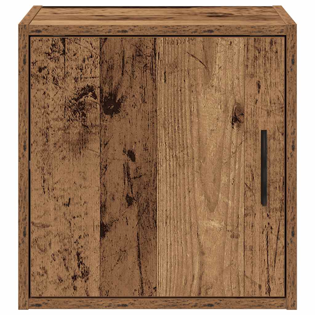 Garažni zidni ormarići 2 kom boja drva od konstruiranog drva