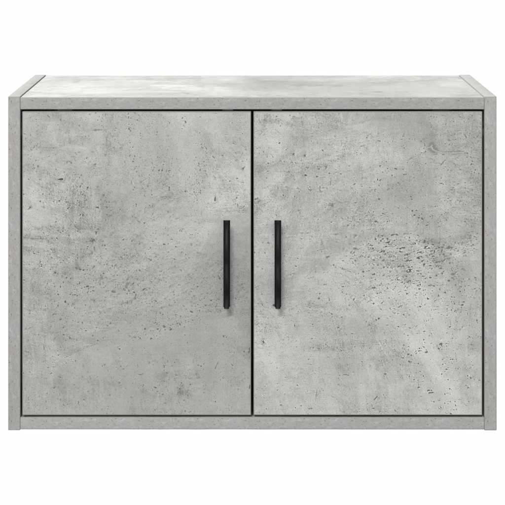 Garažni zidni ormarić betonsko sivo konstruirano drvo