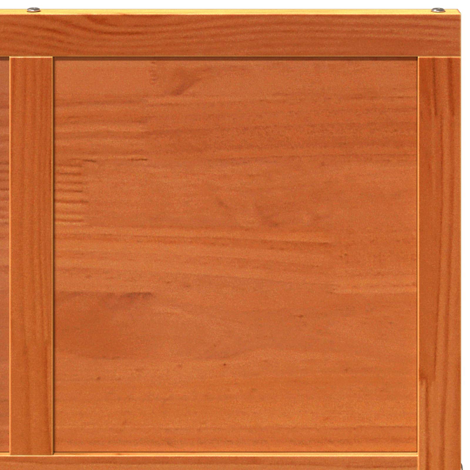 Vrata staje Voštanosmeđa 80 x 208 cm Masivna borovina