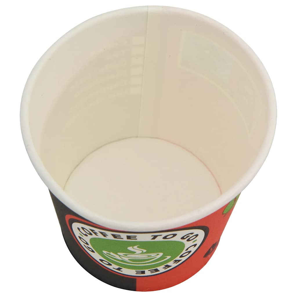 Papirnate šalice za kavu s poklopcem 1000 kom 4 oz 120 ml