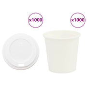 papirnate šalice za kavu s poklopcima 1000 kom 16 oz
