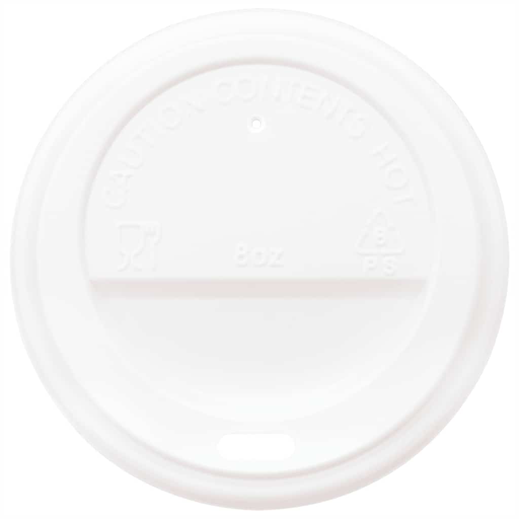 papirnate šalice za kavu s poklopcima 1000 kom 8 oz 200 ml
