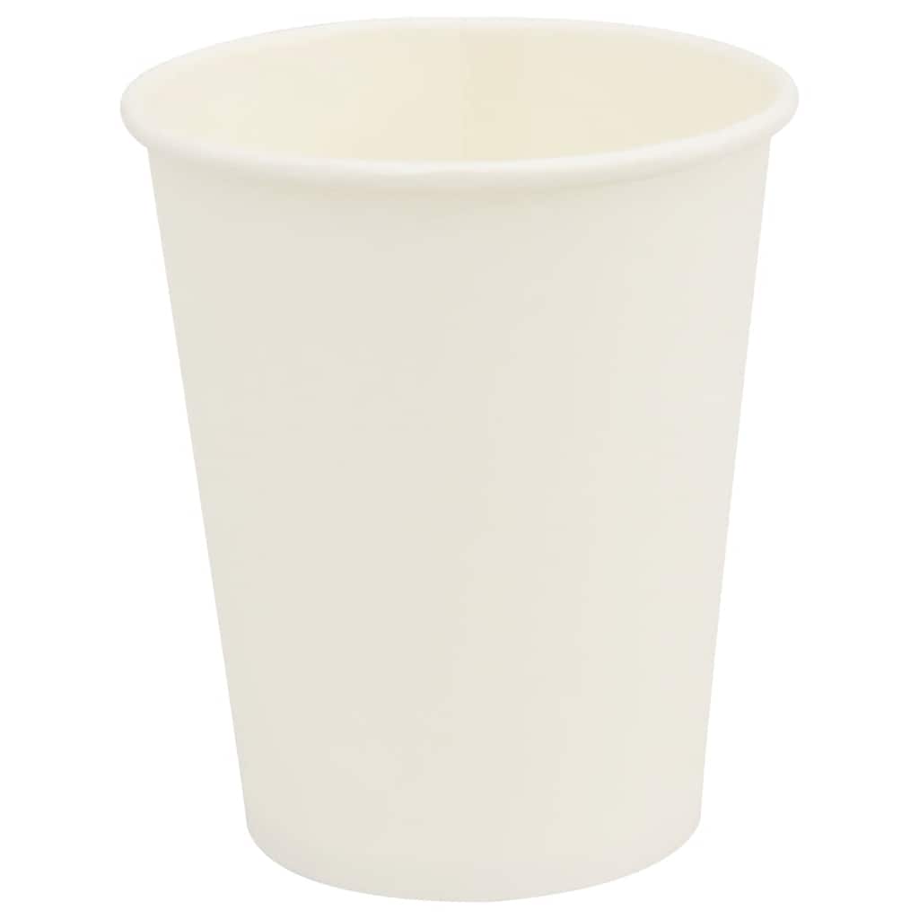 papirnate šalice za kavu s poklopcima 1000 kom 8 oz 200 ml