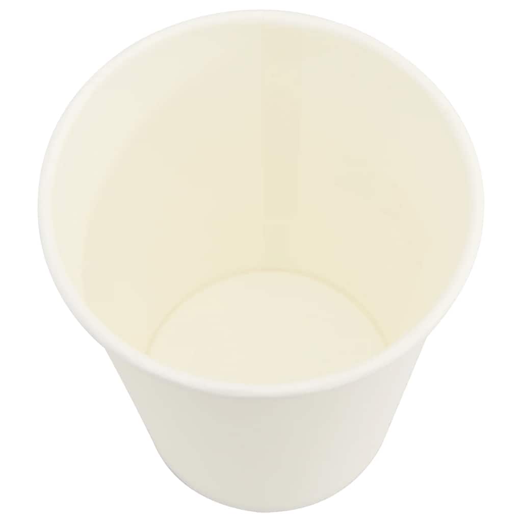 papirnate šalice za kavu s poklopcima 1000 kom 8 oz 200 ml