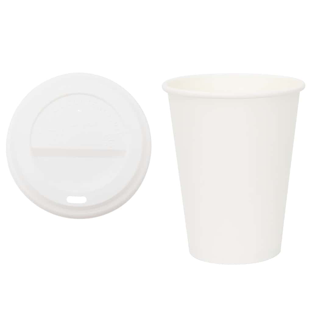 papirnate šalice za kavu s poklopcem 1000 kom 12 oz 300 ml