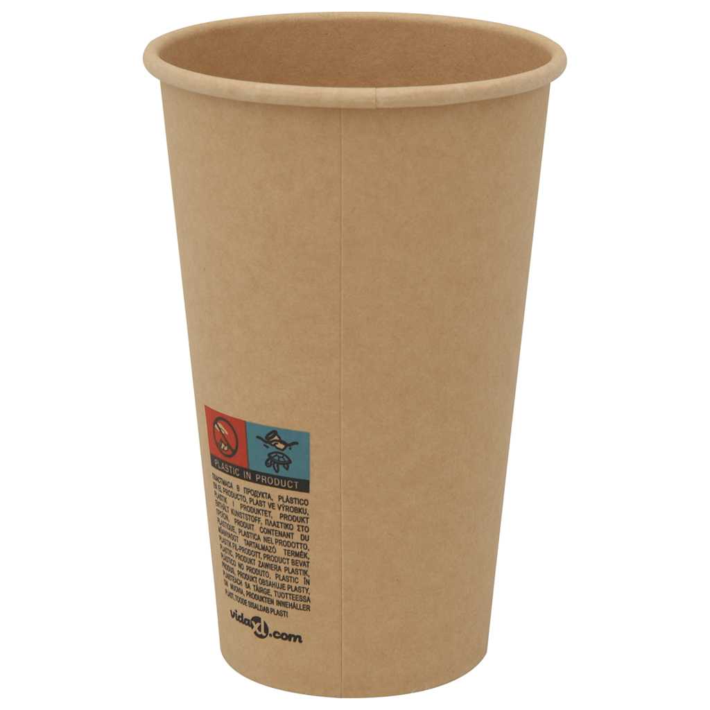 papirnate šalice za kavu s poklopcima 1000 kom 16 oz 400 ml