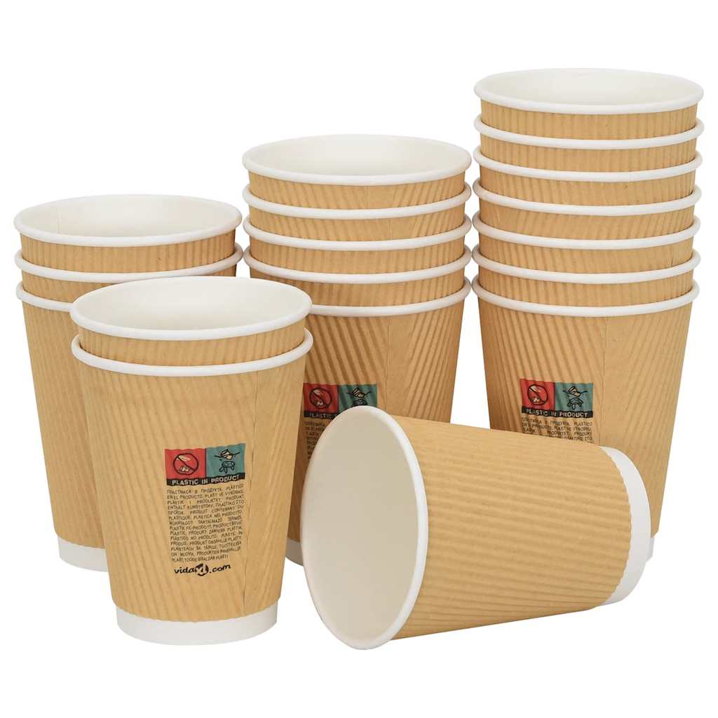 papirnate šalice za kavu s poklopcem 1000 kom 12 oz 300 ml