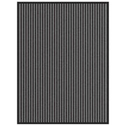 Otirač Stripe crni i sivi 90x120 cm