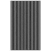 Otirač Stripe crni i sivi 90x150 cm