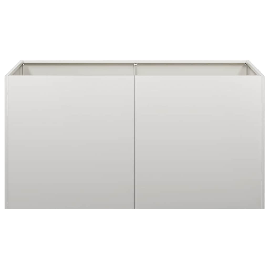 Vrtna sadilica antracit 80x40x40 cm od nehrđajućeg čelika