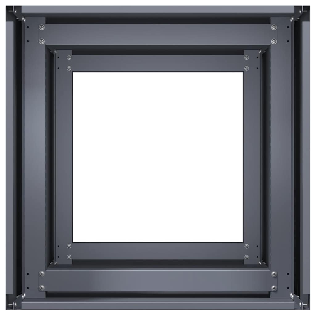 Sadilica antracit 40x40x80 cm od hladno valjanog čelika