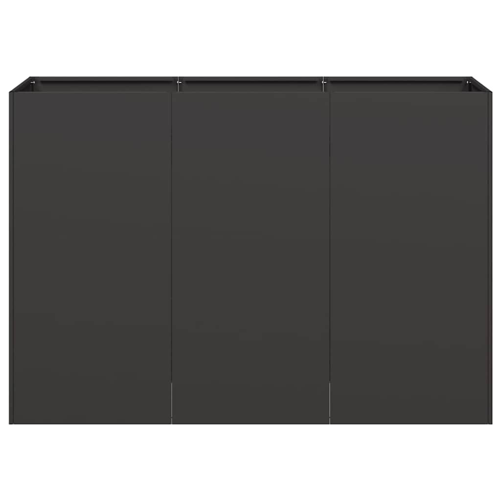 Sadilica crna 120x40x80 cm od hladno valjanog čelika