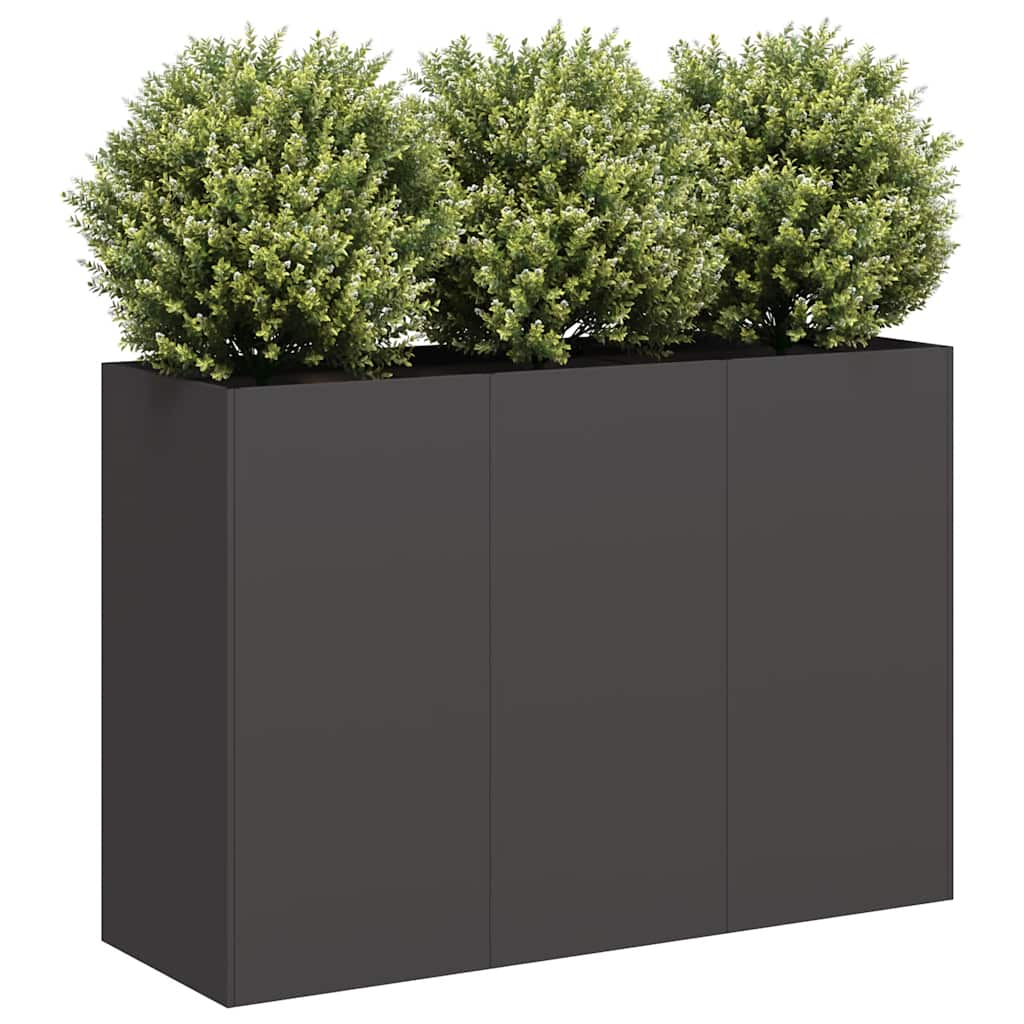 Sadilica crna 120x40x80 cm od hladno valjanog čelika