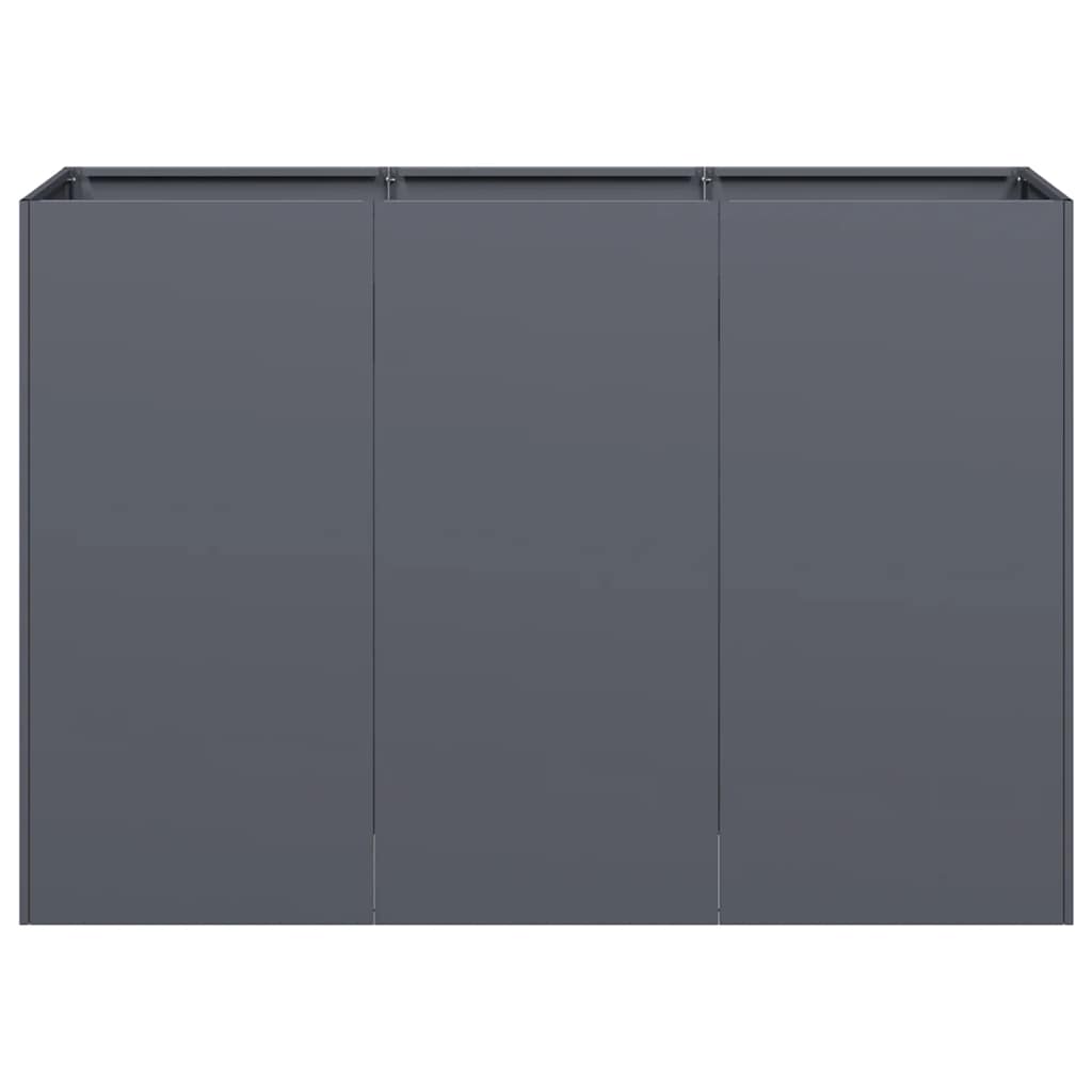 Sadilica antracit 120x40x80 cm od hladno valjanog čelika