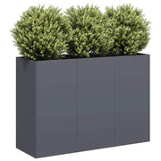 Sadilica antracit 120x40x80 cm od hladno valjanog čelika