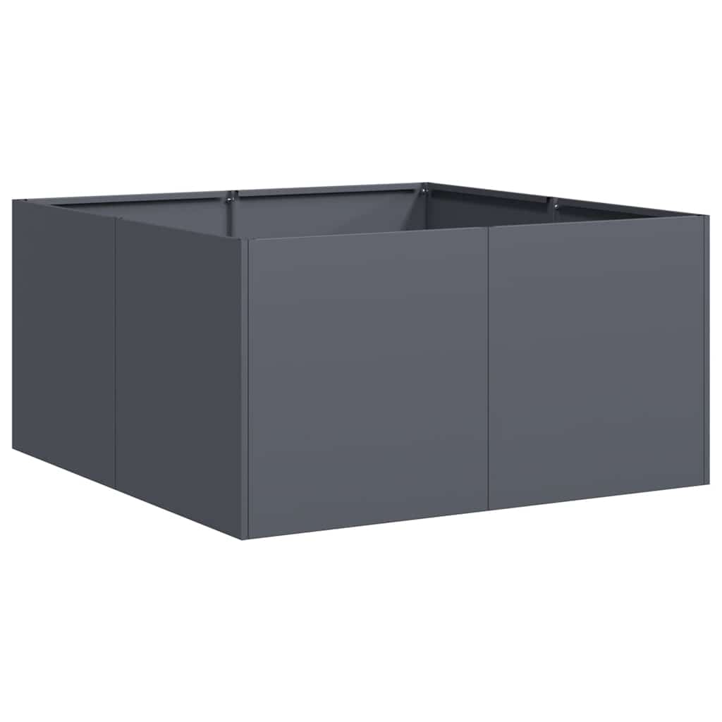 Sadilica antracit 80x80x40 cm od hladno valjanog čelika