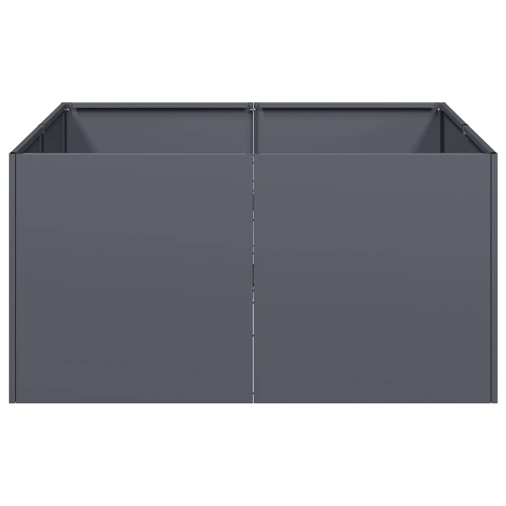Sadilica antracit 80x80x40 cm od hladno valjanog čelika