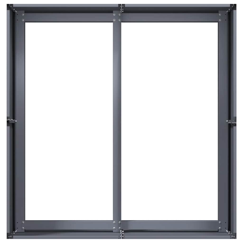 Sadilica antracit 80x80x40 cm od hladno valjanog čelika